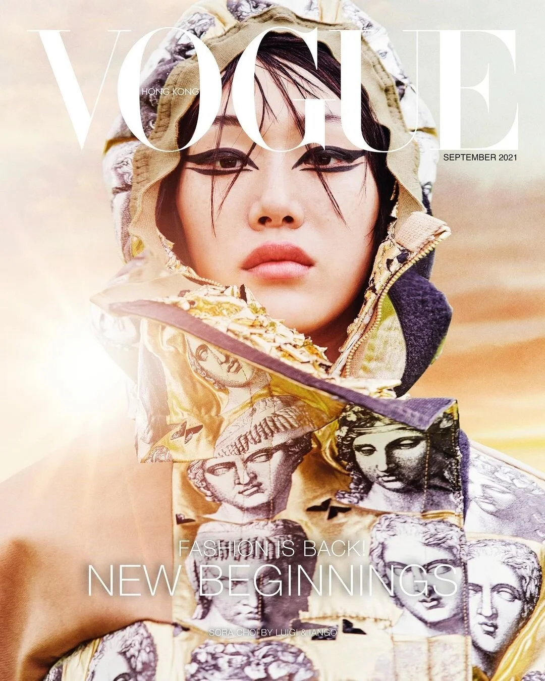 Adut, Jill, Sora, Vittoria On Vogue Hong Kong September Covers